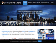 Tablet Screenshot of livinginsingapore.org